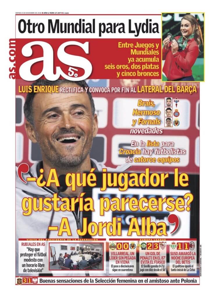 As