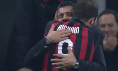 Gattuso Higuain Milan